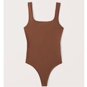 Abercrombie Brown Seamless Tank Bodysuit